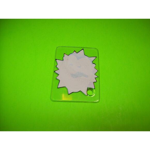 Mousin Around Pinball Machine Plastic Key Chain Game Promo Cigar Man 1989 - Picture 3 of 4